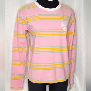 Brand New Santa Cruz Skateboards Pink Long Sleeve T-shirt. Size SMALL